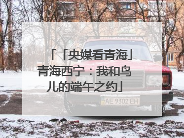 「央媒看青海」青海西宁：我和鸟儿的端午之约