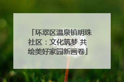 环翠区温泉镇明珠社区：文化筑梦 共绘美好家园新画卷