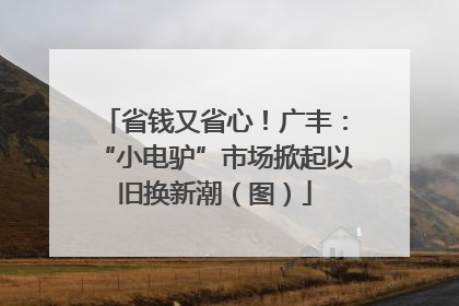 省钱又省心！广丰：“小电驴”市场掀起以旧换新潮（图）