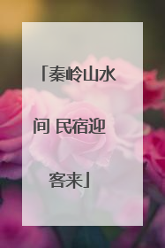 秦岭山水间 民宿迎客来