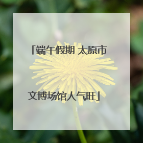 端午假期 太原市文博场馆人气旺