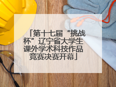 第十七届“挑战杯”辽宁省大学生课外学术科技作品竞赛决赛开幕