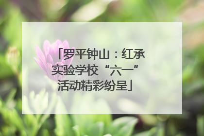 罗平钟山：红承实验学校“六一”活动精彩纷呈