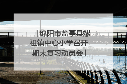 绵阳市盐亭县嫘祖镇中心小学召开期末复习动员会