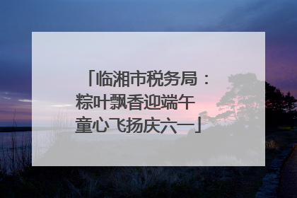 临湘市税务局：粽叶飘香迎端午 童心飞扬庆六一