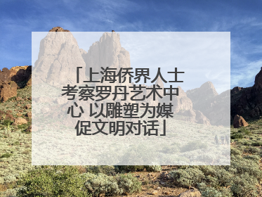 上海侨界人士考察罗丹艺术中心 以雕塑为媒促文明对话