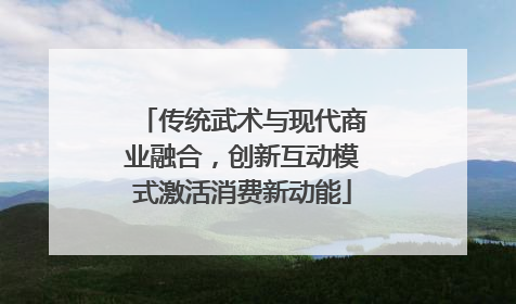 传统武术与现代商业融合，创新互动模式激活消费新动能