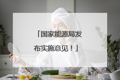 国家能源局发布实施意见！