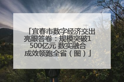 宜春市数字经济交出亮眼答卷：规模突破1500亿元 数实融合成效领跑全省（图）