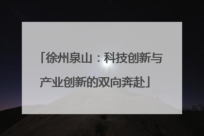 徐州泉山：科技创新与产业创新的双向奔赴