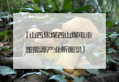 山西焦煤西山煤电重塑能源产业新图景