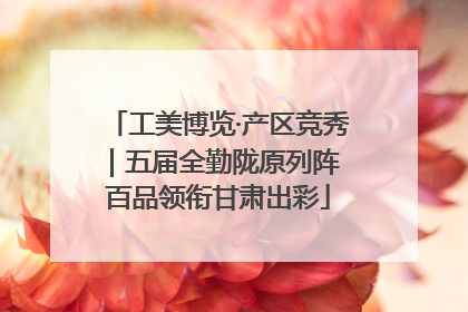 工美博览·产区竞秀｜五届全勤陇原列阵 百品领衔甘肃出彩