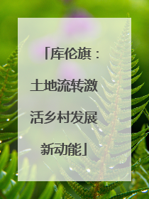 库伦旗：土地流转激活乡村发展新动能