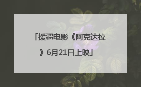 援疆电影《阿克达拉》6月21日上映