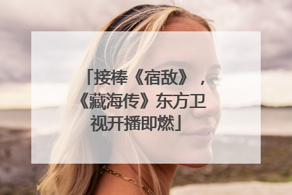 接棒《宿敌》，《藏海传》东方卫视开播即燃