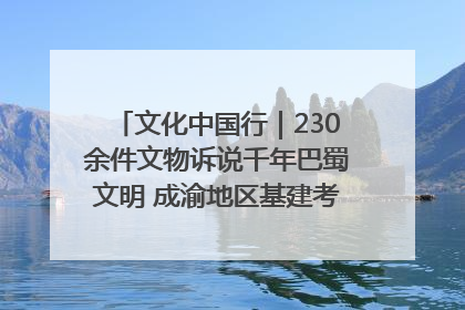 文化中国行｜230余件文物诉说千年巴蜀文明 成渝地区基建考古成果展开展