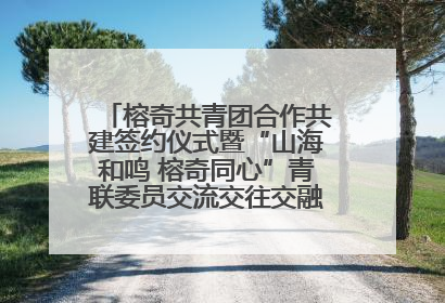 榕奇共青团合作共建签约仪式暨“山海和鸣 榕奇同心”青联委员交流交往交融活动在福州举行