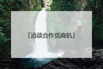 洽谈合作觅商机