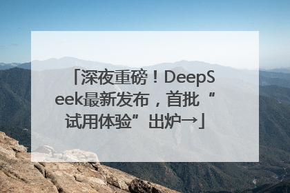 深夜重磅！DeepSeek最新发布，首批“试用体验”出炉→