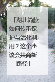 湖北简牍如何传承保护与活化利用？这个座谈会共商新路径