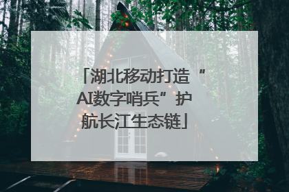 湖北移动打造“AI数字哨兵”护航长江生态链