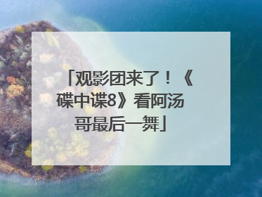 观影团来了！《碟中谍8》看阿汤哥最后一舞