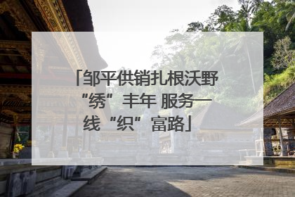 邹平供销扎根沃野“绣”丰年 服务一线“织”富路