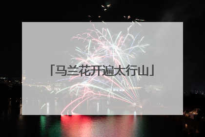 马兰花开遍太行山