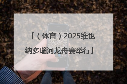 （体育）2025维也纳多瑙河龙舟赛举行